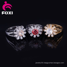 China Factory Supplier Fashion Jewelry Gold Engagement Rings